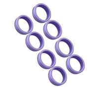 Couvre-Roues de Valise à Bagages, Réduction du Bruit, Absorbant Les Chocs, Protections de Sol de Roues de Meubles, Anti-âge, Anti-Rayures, en Silicone Dur pour Chaise (Purple)