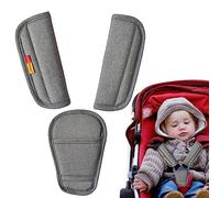 Couvre-sangles pour poussette, coussin d'épaule 3 pièces, pièces de rechange | Housses de siège, pour sièges d'auto pour garçon et fille