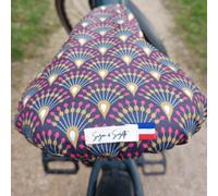 Couvre Selle Annabelle Suzon et Suzette ( Aubergine / Unique )