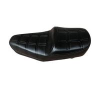 Couvre Selle Housse de Siège Coussin de siège de Moto en Cuir Noir, 1 Ensemble, Housse de siège de Moto avec Sangle, étanche à l'eau et à la poussière, pour Ho&NDA CM125