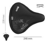 Couvre Selle Memory Foam L Selle Royal Noir