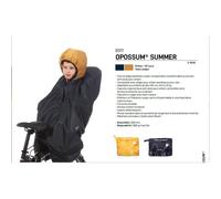 Couvre?selle Postérieur Tucano Ocre Transformable En Poncho Anti?pluie Enfant