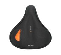 COUVRE SELLE VELO ROYAL NOIR GEL VISIBLE LARGE (248X221mm) 254g