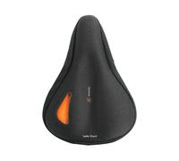 COUVRE SELLE VELO ROYAL NOIR GEL VISIBLE MEDIUM (270X190mm) 244g