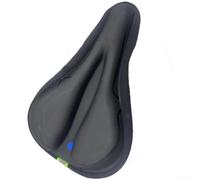 Couvre-Selle Vélo Silicone Étanche avec Zones Aérées | Gel ultra-doux, réduit la fatigue, silhouette profilée, ajustement sécurisé, matériau silicone durable(Blue)
