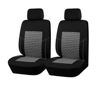 Couvre Siège Auto 2 housses de siège auto protection de siège auto coussin de siège auto pour Peugeot 307(Grey)