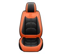 Couvre Siège Auto Housse De Siège Auto Accessoires D'intérieur Pour PEUGEOT 206 307SW 308 407 408 508sw 208 2008 3008 4008 5008(Black Orange)