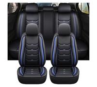 Couvre Siège Auto Housse De Siège Auto Pour Peugeot 308 T9 Accessoires Housses Intérieures Protection Intégrale Des Sièges(Black-blue 5 PCS)
