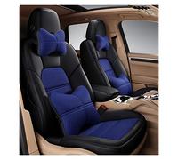 Couvre Siège Auto Housse De Siège Voiture Cuir Personnalisée Pour Citroen Pour C-elysee Pour C-triomph C2 C3-xr C4 C5 C6 Pour C4-aircross Pour Picasso Ds5 Ds6 Ds 5ls(Noir BLEU,Luxury)