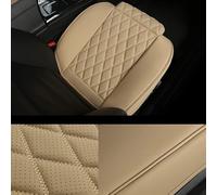 Couvre Siège Auto Housse De Siège Voiture En Cuir Imperméable Universelle Housses Avant D'automobile Coussin Protecteur Tapis Pour Auto Camion Suv Van(2pcs Gray)