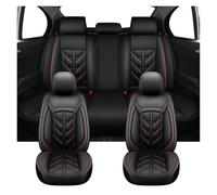 Couvre Siège Auto Housses De Siège Auto Accessoires Intérieurs Pour Peugeot 207 2008 308 307 SW 5008 206 307 301(Stanard-Black Red)