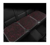 Couvre Siège Billes Bois Housse de siège Voiture d'été fraîche, Coussin en Perles Bois d'érable Naturel, Tapis Massage Respirant et imperméable(1PCS O)