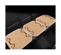 Couvre Siège Billes Bois Housse de siège Voiture d'été fraîche, Coussin en Perles Bois d'érable Naturel, Tapis Massage Respirant et imperméable(1PCS Q)