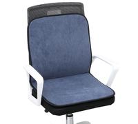 Couvre Siege Chauffant pour Bureau, Coussin Chauffant avec 4 Réglages de Minuterie et 5 Réglages de Température, Heating Pad pour Chauffage Partition(Blue)