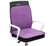 Couvre Siege Chauffant pour Bureau, Coussin Chauffant avec 4 Réglages de Minuterie et 5 Réglages de Température, Heating Pad pour Chauffage Partition(Purple)