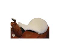 Couvre-siège d'équitation en synthétique Pool's Marron TU