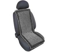 Couvre siège - NO NAME - Couvre siège en billes de bois - Noir - Voiture