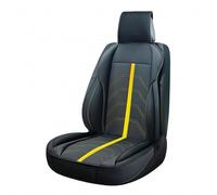 Couvre Siege Pvc Potenza Noir-Jaune 1pc - Swiss Drive