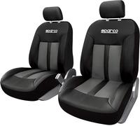 Couvre-Sièges Avant SPARCO S-LINE Universels NOIR Et GRIS Pour Voiture