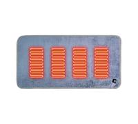 Couvre-Sièges Chauffants - Tapis Chauffant 3 Réglages de Température - Couverture De Siège Chauffante Légère Pour Gradins - Pour Intérieur, Extérieur, Voyage, Camping, Voiture, Canapé, Fauteuils,