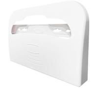 Couvre-sièges de Toilette Blanc Distributeur Mural en ABS | Installation sans Perçage, Format Peu Encombrant, Hygiénique pour Restaurants et Sanitaires Commerciaux, Gestionnaires