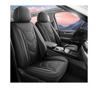 Couvre Sieges Pour Nissan Pour Versa Ensemble Complet Housses Siège Voiture En Cuir Imperméables Universelles Accessoires Automobiles(Noir)