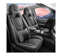 Couvre Sieges Pour Nissan Pour Versa Ensemble Complet Housses Siège Voiture En Cuir Imperméables Universelles Accessoires Automobiles(Gray+cushion)