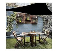 Couvre-Soleil Couvre extérieure Shade Sails Rectangle, Sun Shade Sail Canopy Bloc UV Bloc UV Suncreen Tissu auvent Pergolas Sunshade Cover, pour Le de pelouse Patio Gazebo, Bla