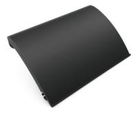 Couvre-talon Seat Leon Mk2 Toutes FR-Cupr@-Kit Aero Variantes/Couvre-flancs Latéraux Leon Mk2/ Couvre-talon Leon MK2 2006-2012 Noir ((Avant Droite) 1PL 853 918 GRU)