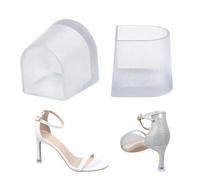 Couvre-talons hauts - Bouchons de talon réutilisables, 2 petits fournitures de réparation de chaussures, accessoires de fête portables pour , gravier,