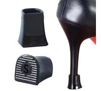 Couvre-talons hauts pour talons hauts | Capuchons de talon de réparation de rechange antidérapants - La pointe de la goupille réducteur de bruit couvre les talons pour chaussures