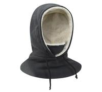 Couvre-Tête Complet, Cagoule Anti-Vent pour Temps Froid avec Cordon De Serrage, Masque Facial Intégral, pour Trajet Quotidien Ski Snowboard Pêche sur Glace Randonnée Cyclisme Chantier de Construction