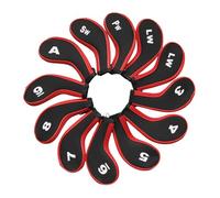 Couvre-tête de club de golf 12X design lettres de l'alphabet équipement de sport pour club de golf protège de toutes les conditions météorologiques