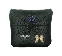 Couvre-tête de club de golf - PU magnétique 3D broderie toile d'araignée | Housse de protection pour driver de golf - Pour hommes femmes adolescents adolescents golfeurs femme mari fils fille famille