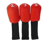 Couvre-tête de fer dè golf - Accessoire d́e club | 3PCS Còuvre-chefs en Iřon numérotés imperméables - Capuchons dë protection pour clubs ďe gòlf, přotection dė putter, accessoires d́e gołf pòur hommes
