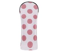 Couvre-tête de golf aquarelle à pois avec étiquettes numérotées pour bois hybride et bois de parcours