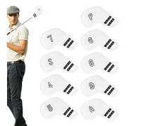 Couvre-tête de Golf | avec Protection étanche | Couvre-Club de Golf Souple - pour maillet Hybride en Fer et Bois numéroté en Plein air, Pratique de Voyage, Golfeur