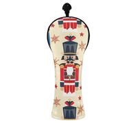 Couvre-tête de golf en cuir de qualité supérieure imperméable avec étiquettes interchangeables pour bois de parcours et bois de parcours Casse-noisette