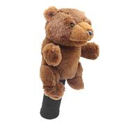 Couvre-tête de golf en peluche - Housse de conducteur en peluche 40 x 18 x 9 cm, couvre-tête de club en bois tendre, protection de transport robuste pour équipement de putter | Accueil Cadeau d'annive