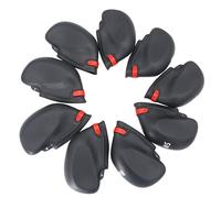 Couvre-Tête En Caoutchouc Pvc Pour Club De Golf, Petit Et Léger, 9 Pièces/Ensemble