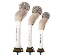 Couvre-tête hybride pour fairway driver, couvre-tête hybride pour | 3 doux pour batte coiffe tricotée, couvre-tête à col long pour les amateurs de, amis de la famille, co