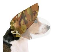 Couvre-Tête Pour Chien Accessoires élastiques et confortables pour animaux | Protection Faciale Pour Chien Adapté Aux Chiots, Petits, Moyens Et Grands, Promenade, Extérieur, Randonnée, Camping, Ma