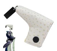 Couvre-tête pour pilote de golf - Protection pour putter 17 x 22 x 3 cm, couverture magnétique en PU avec motif autruche, protection de tête de batte avec fermeture sûre | Convient à la plupart