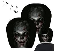 Couvre-tête tête fantôme effrayant Halloween protecteur décoratif