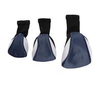 Couvre-têtes de Club de Golf Premium hispheurs de Protection en Nylon résistant aux Rayures à zéro pour Un Ensemble de Bois avec 3 balises de numéro rotatives marqueurs (Bleu et Blanc)