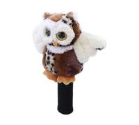 Couvre-têtes De Golf en Peluche - Couvre-Chef De Conducteur De, Drôle Et Mignon | Protecteur De Tête De Club en Bois, Accessoires De Golf pour Hommes, Pilotes Adaptés, Bois De Parcours, Cadeaux