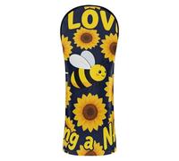 Couvre-têtes de golf imperméables avec numéros interchangeables pour femme avec inscription « I Love Being A Nana Sunflower Bee Lover »