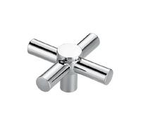 Couvre-têtes pour robinets Poignée de robinet en croix, interrupteur, lavabo, salle de bains, robinets d'évier, pièces de rechange, tige à main, accessoires de cuisine, 1 pièces