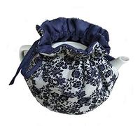 Couvre-théière en coton vintage à motif floral - Couvre-théière décorative pour la cuisine, la maison - Confortable avec coussin isolant pour femme au foyer, amie, maman