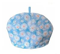 Couvre-théière isotherme en coton pour théière - 28 x 23 cm - Décoration d'intérieur pour théière en porcelaine (D)